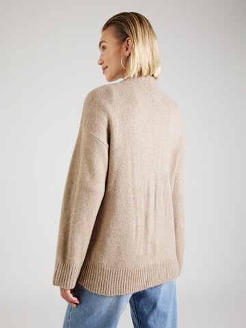 Abercrombie & Fitch Knit Cardigan in Brown