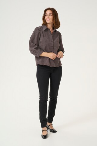 Kaffe Blouse 'KA Vera' in Brown