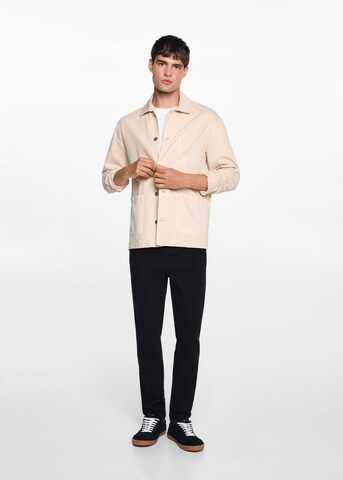 MANGO TEEN Slimfit Jeans in Schwarz