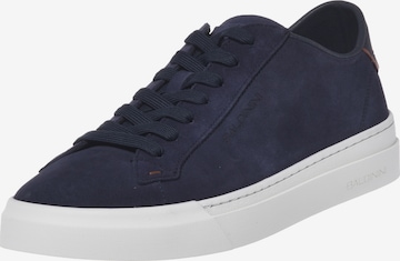Baskets basses BALDININI en bleu : devant