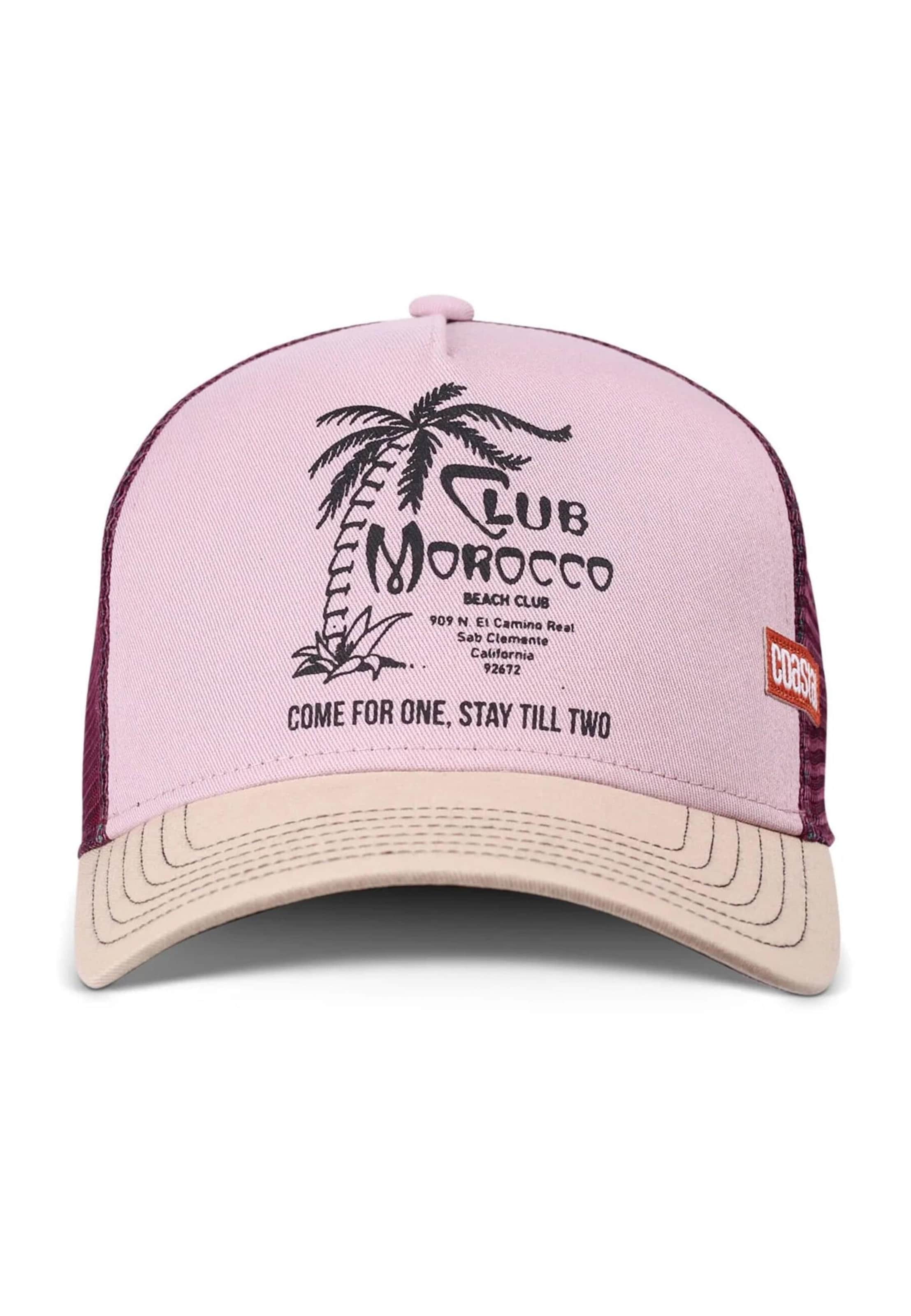 Cappello da baseball 'Marocco' di Coastal in rosa