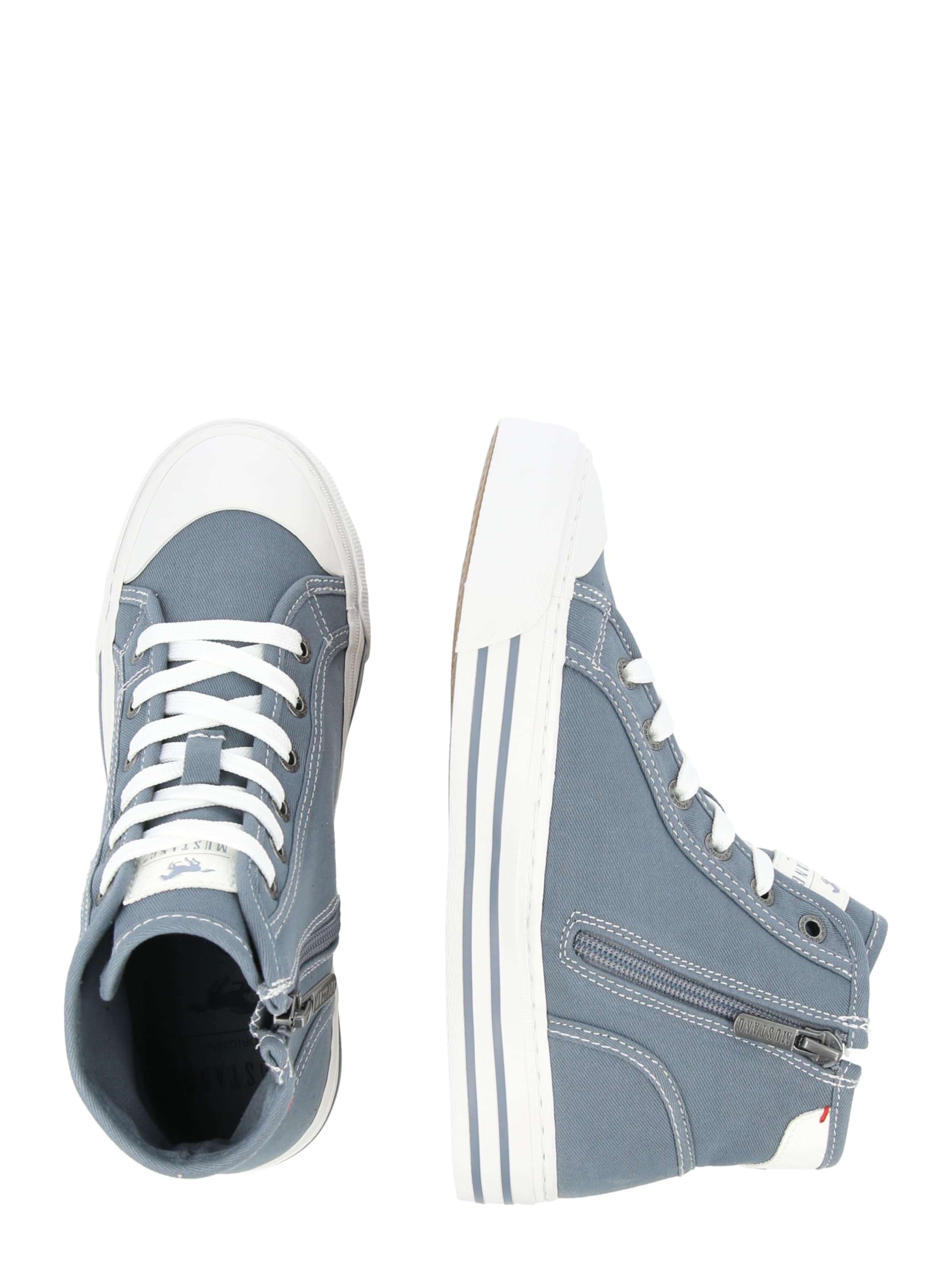 Baskets hautes MUSTANG en bleu