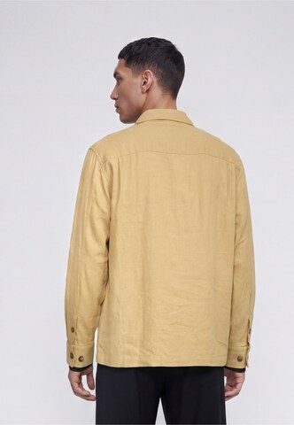 !Solid - Regular Fit Camisa 'SDALLAN' em bege
