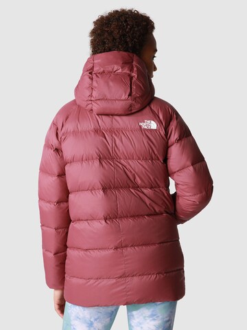 THE NORTH FACE Куртка в спортивном стиле 'Hyalite Down Hooded Parka' в Ярко-розовый