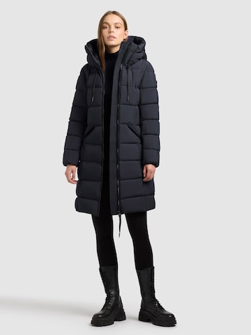 khujo Winter Coat 'Arlene' in Blue