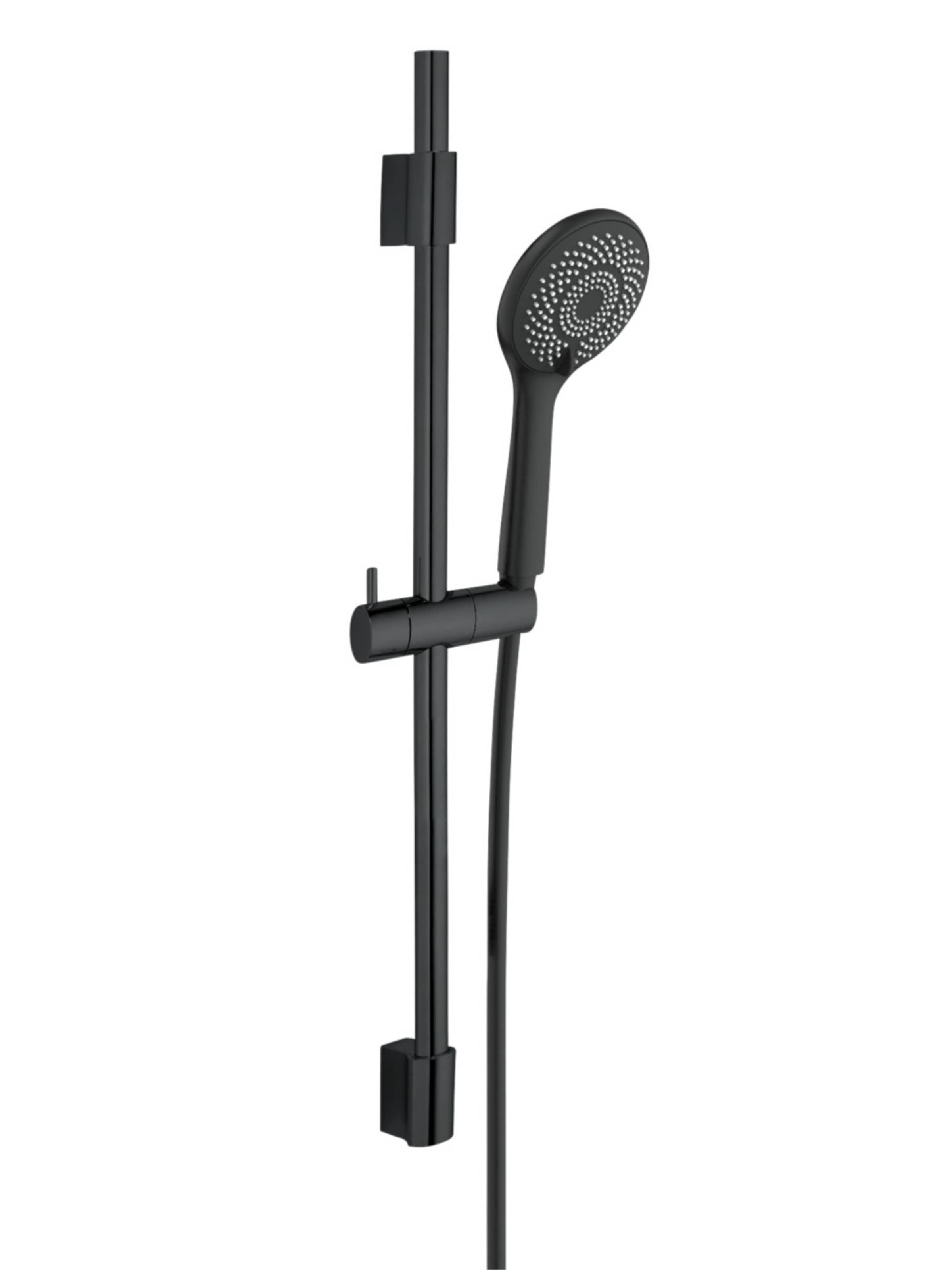 Wenko Shower Accessories in Black: front