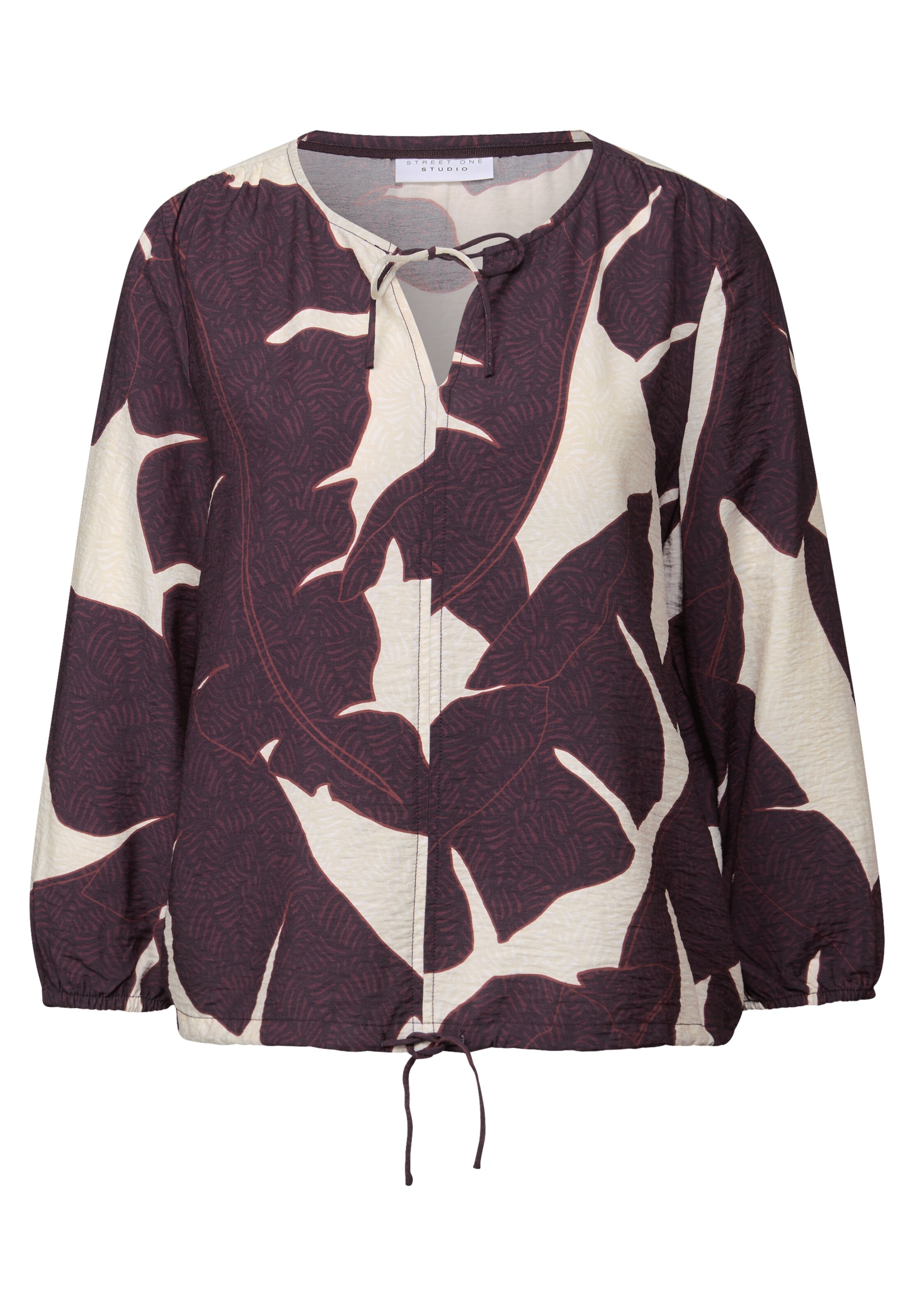 Street One Studio Tunic in Red: front