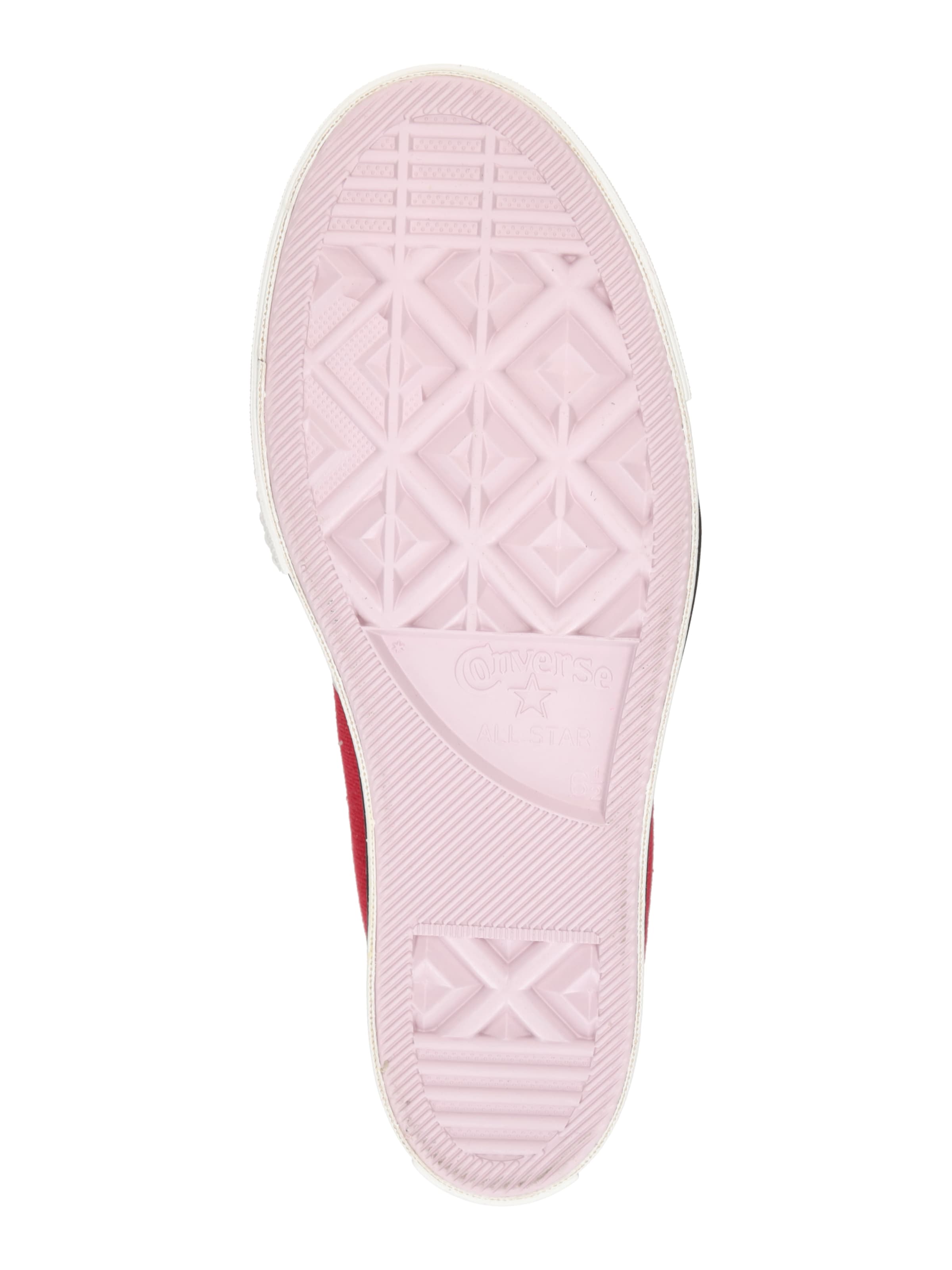 CONVERSE Високи маратонки 'CHUCK TAYLOR ALL STAR WEDGE' в червено