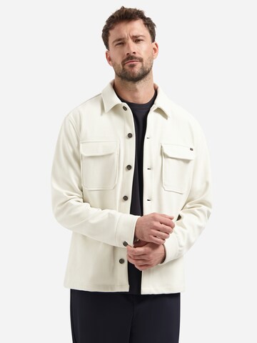 Regular fit Camicia di No Excess in bianco: frontale