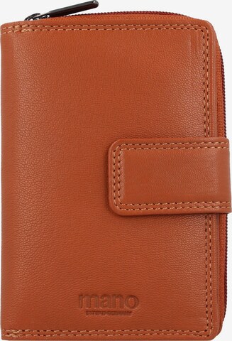 mano Wallet 'Donna Giulia' in Brown: front