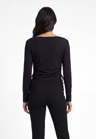 usha BLACK LABEL - Camiseta en negro