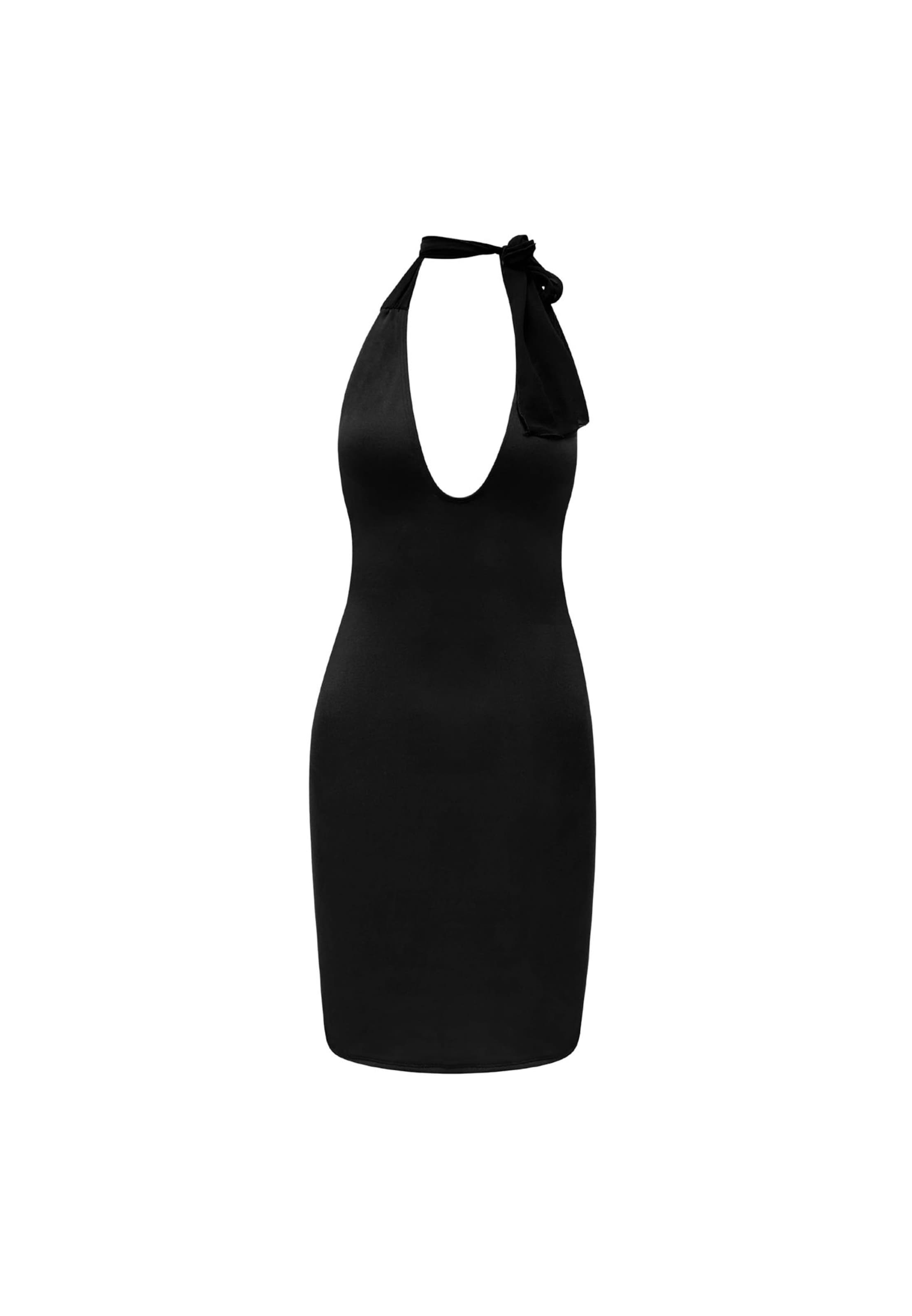 OW Collection Kleid 'Brooke' in Schwarz: Vorderseite