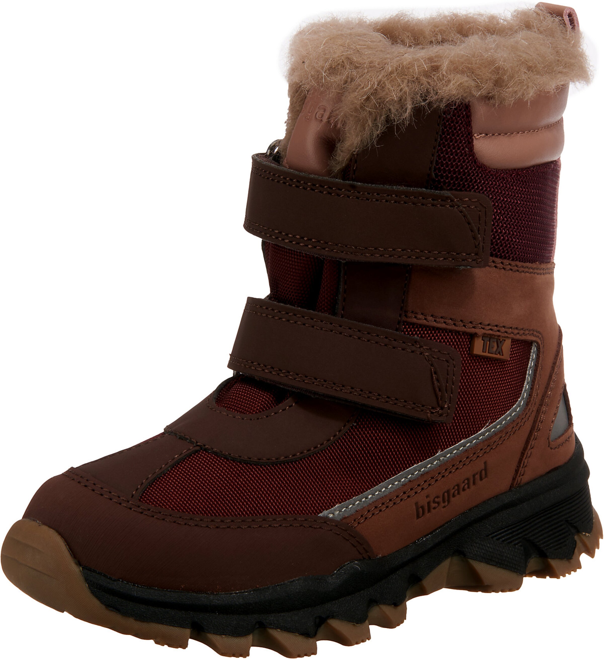 BISGAARD Snow Boots 'Eddie' in Brown: front
