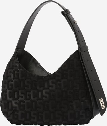 GCDS Shoulder bag 'COMMA' in Black