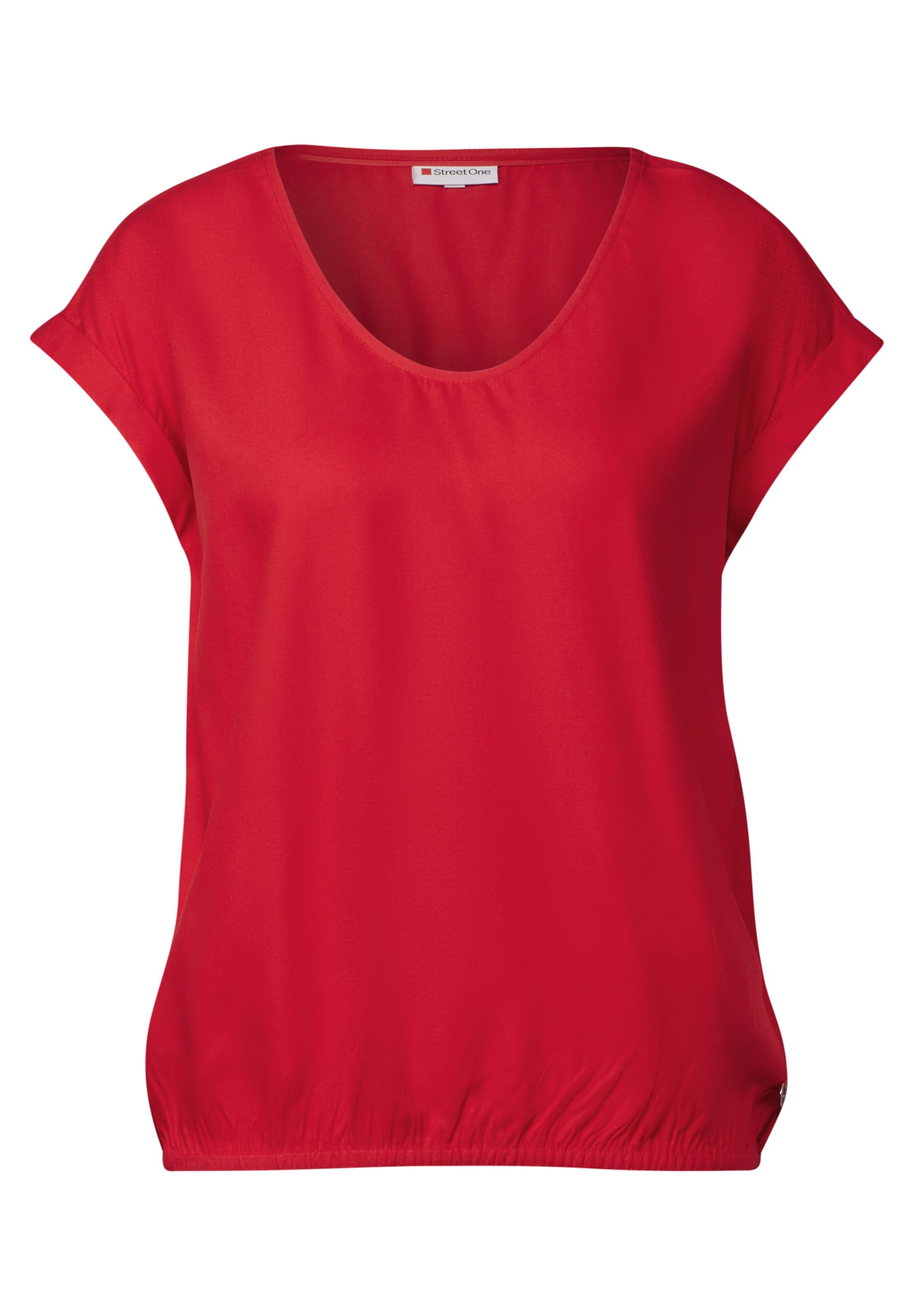 STREET ONE Bluse in Rot: Vorderseite