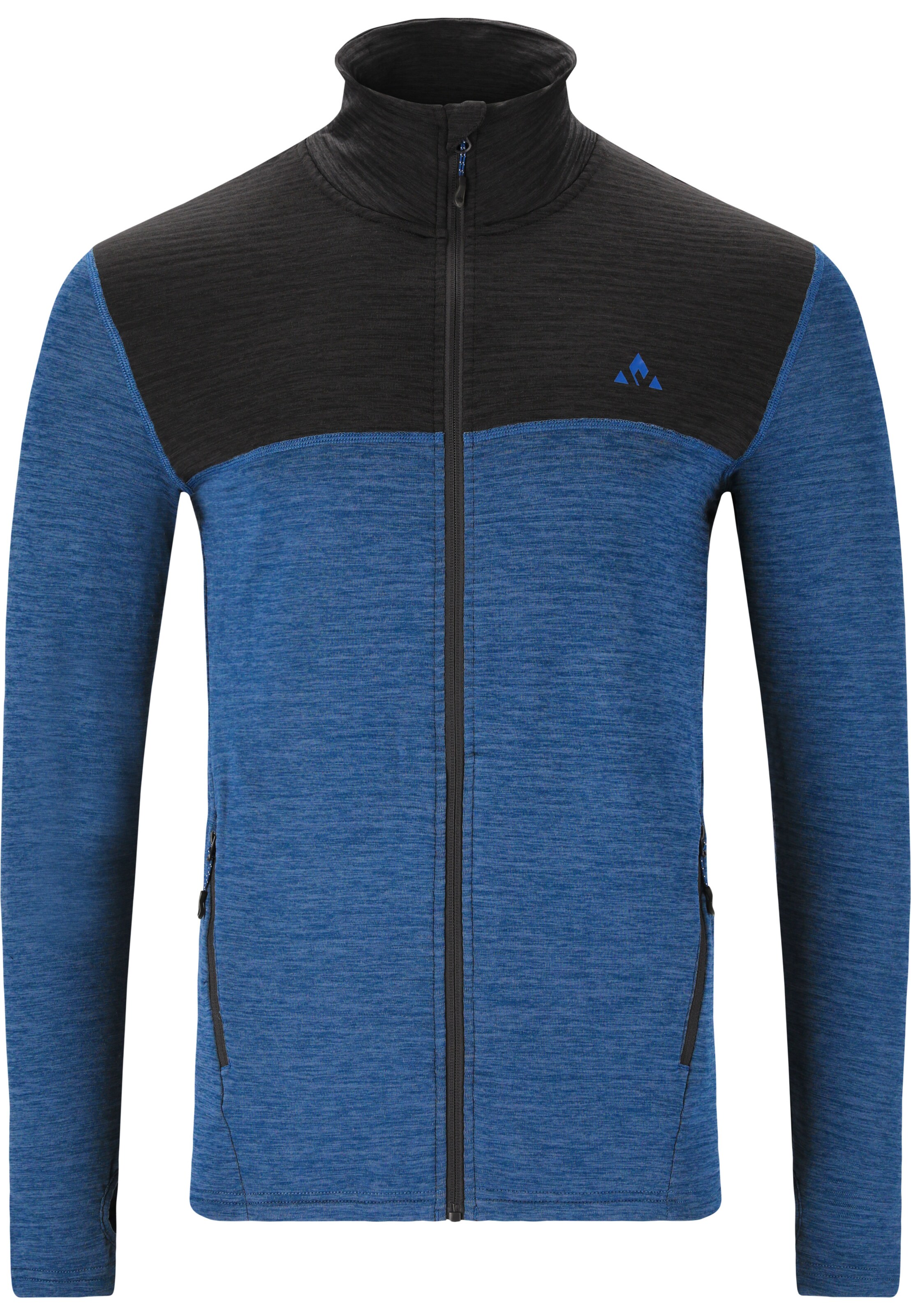 Whistler Sports sweat jacket 'Nevados' in Blue: front