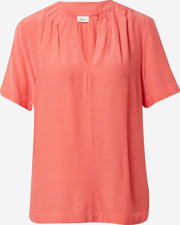 s.Oliver BLACK LABEL Bluse in Orange: predná strana