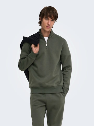 Only & Sons - Sweatshirt 'ONSCERES' em azul: frente
