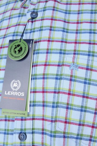 LERROS Button Up Shirt in M in Blue