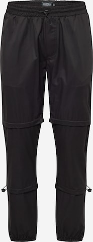 BURTON MENSWEAR LONDON Regular Trousers in Black: front