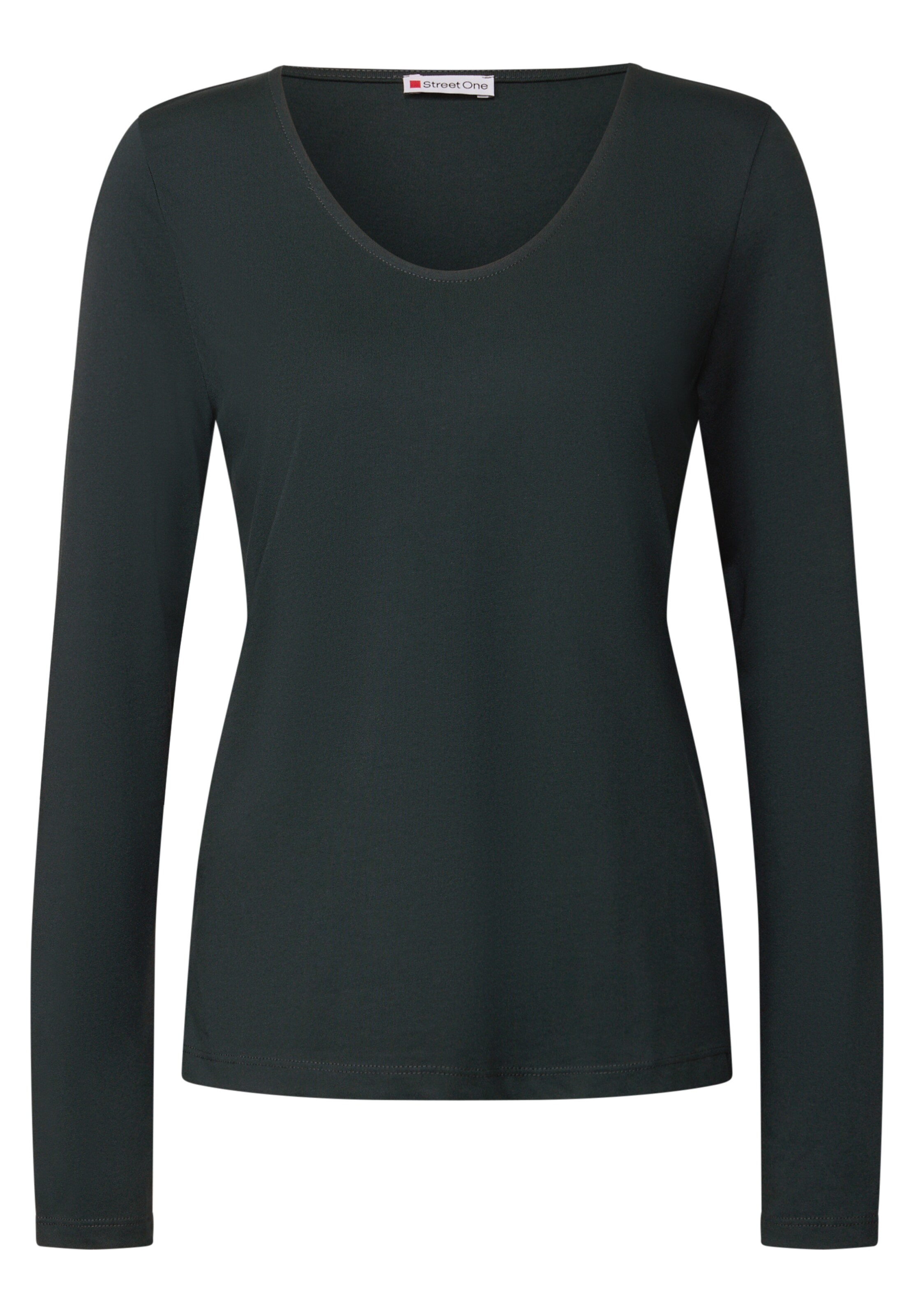 STREET ONE Shirt in Green: front