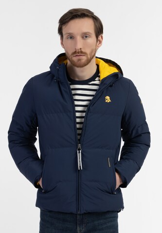 Schmuddelwedda Weatherproof jacket in Blue: front