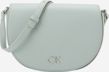 Calvin Klein Чанта с презрамки в сиво: отпред