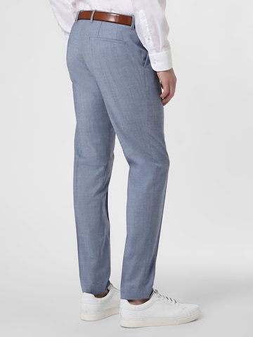 DRYKORN Slim fit Pleated Pants in Blue