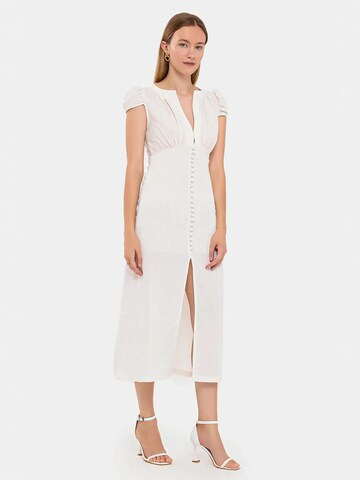 Hiccup Dress in White