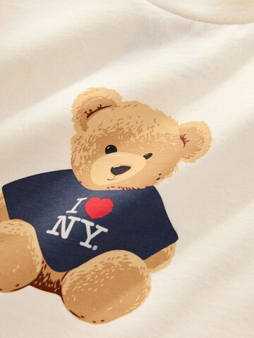 Next - Camiseta 'I Love New York' en beige