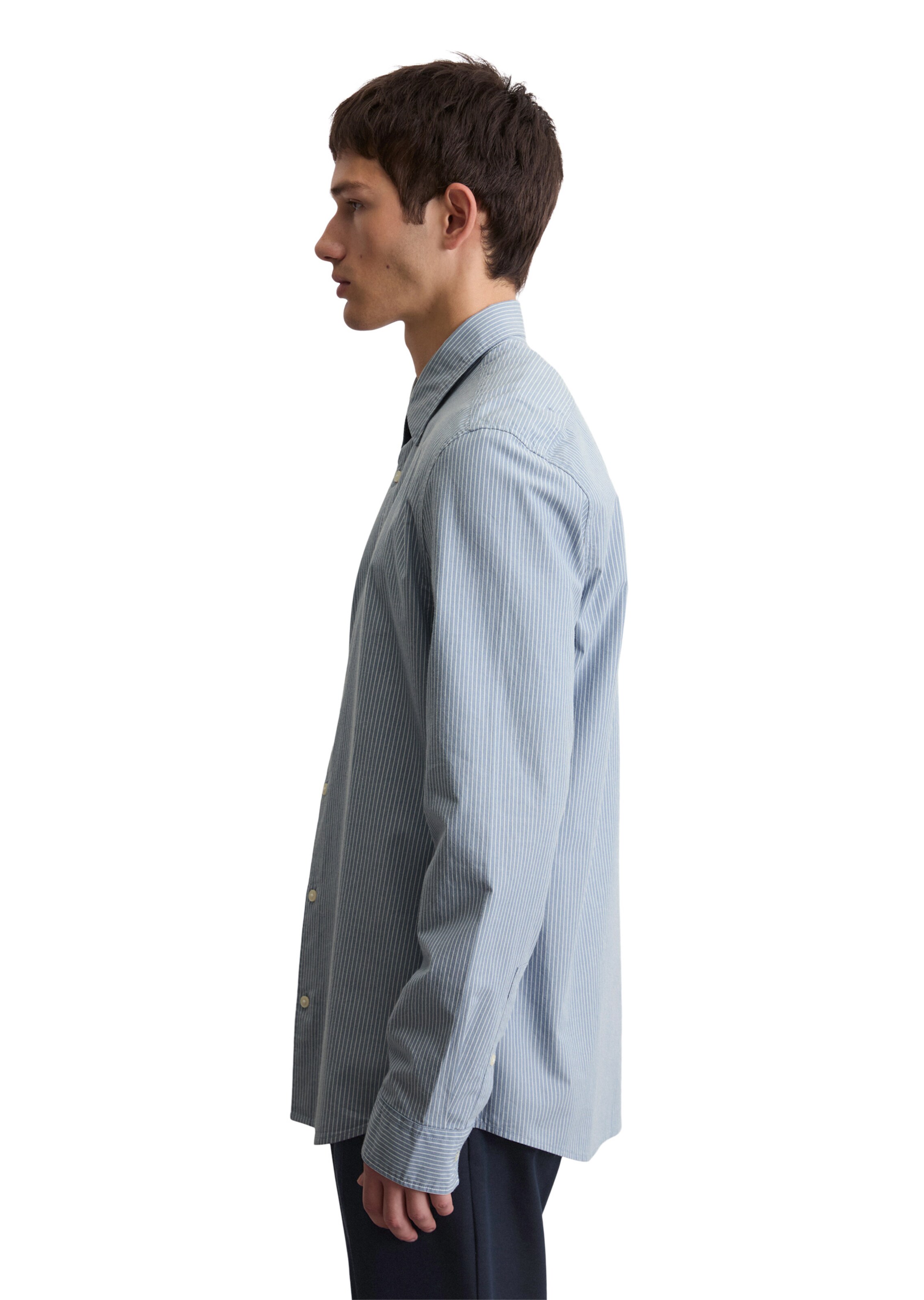 Marc O'Polo Regular fit Button Up Shirt in Blue