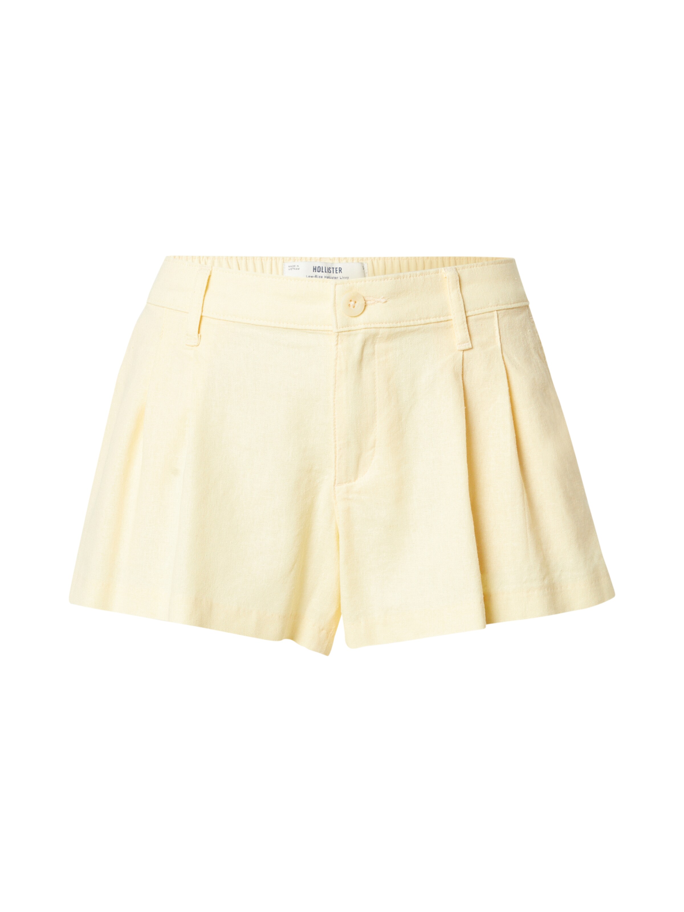 HOLLISTER Regular Панталон с набор &#x27;LIVVY&#x27; в жълто: отпред