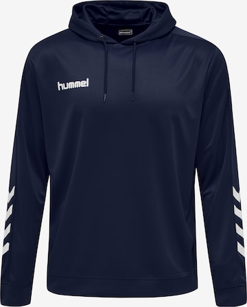 Hummel Athletic Sweatshirt 'Poly' in Blue: front