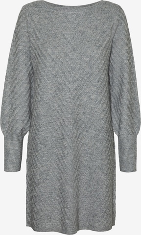 VERO MODA Knit dress in Grey: front