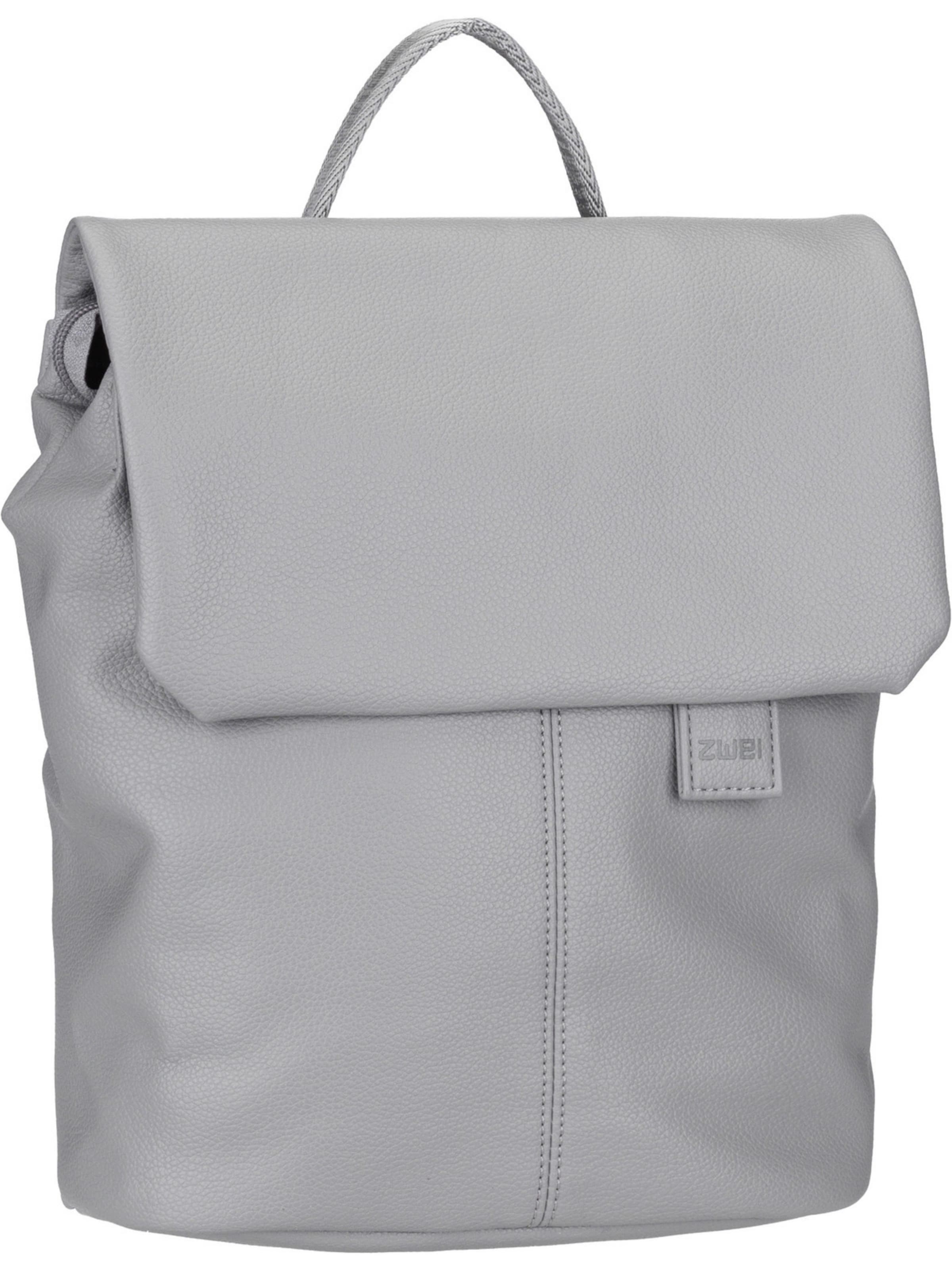 ZWEI Backpack 'Mademoiselle' in Grey: front