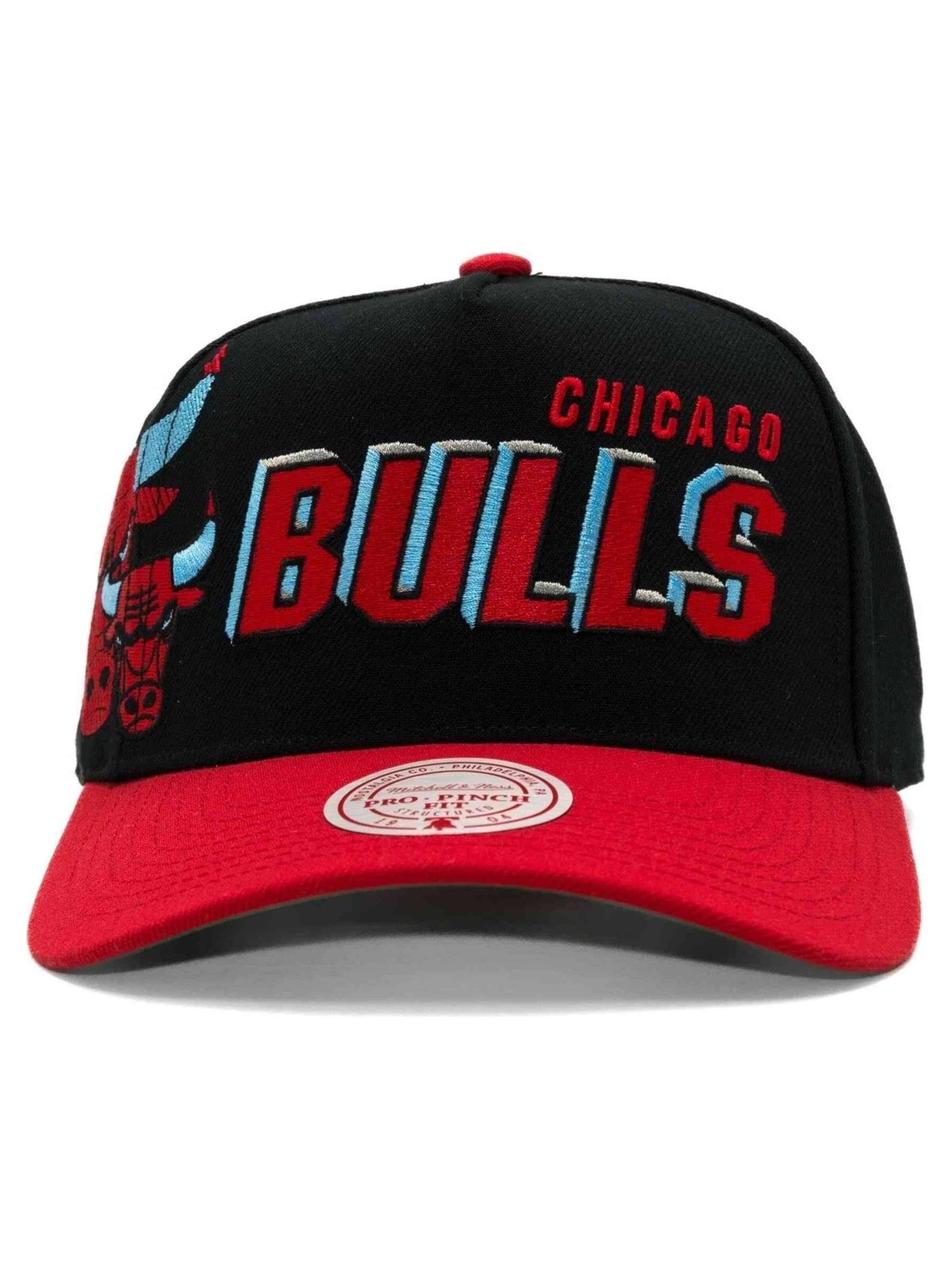 Mitchell & Ness - Boné 'Gorra mitchell & ness negra bulls best in class pro snapback' em preto