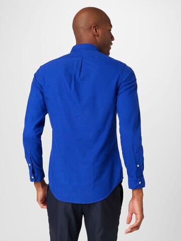 Coupe slim Chemise Polo Ralph Lauren en bleu