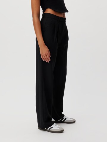 LeGer by Lena Gercke - Loosefit Pantalón plisado 'Elena' en negro
