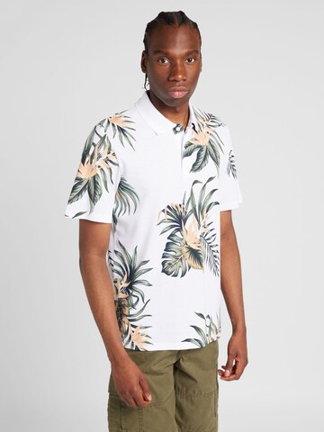 T-Shirt 'PALMA' JACK & JONES en blanc : devant