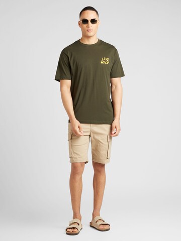 Only & Sons Regular Shorts 'CAM' in Beige