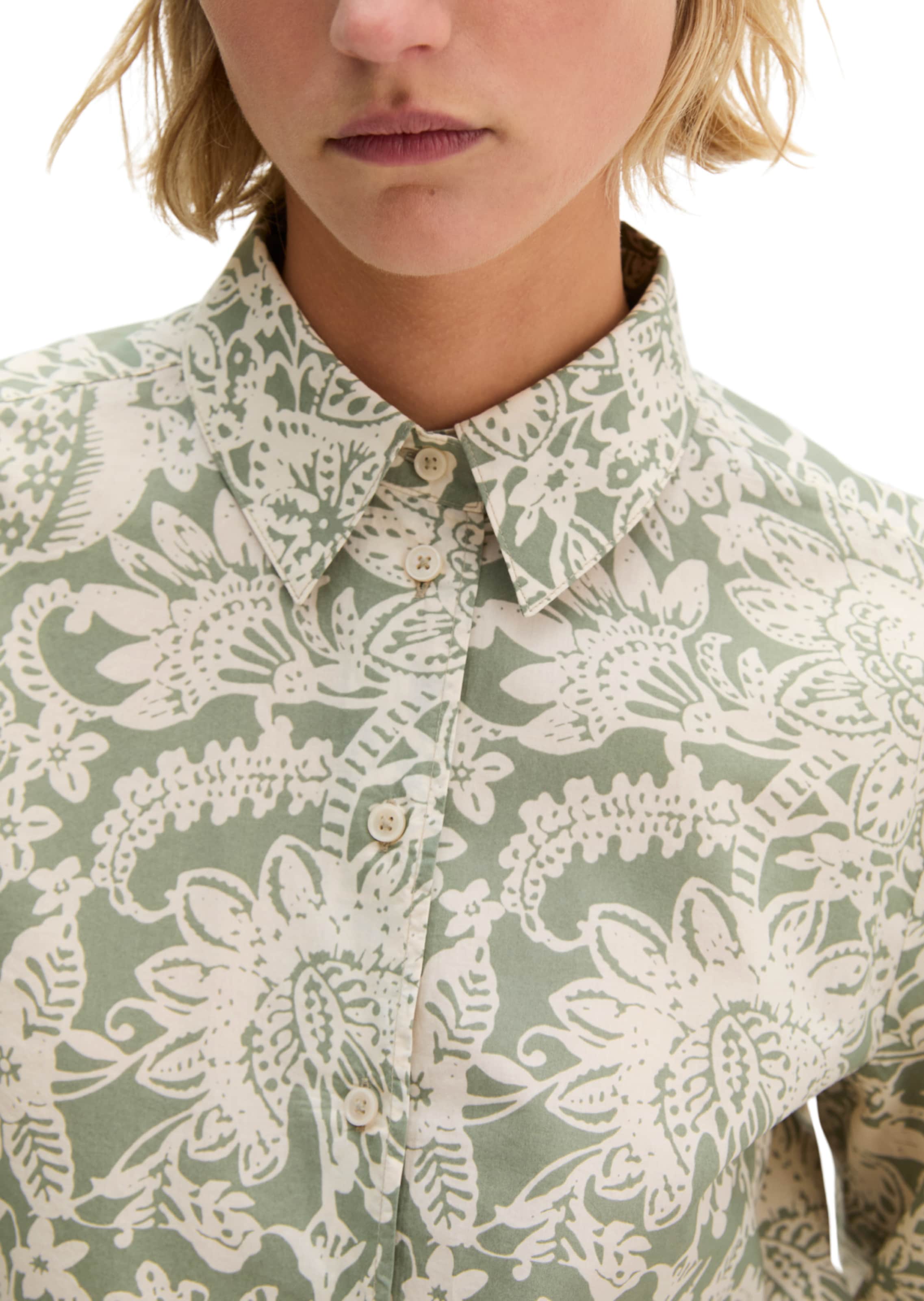 Marc O'Polo Bluse in Grün