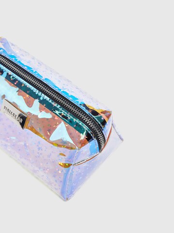 Pull&Bear Kozmetična torbica | transparentna barva