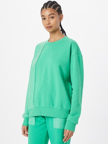PJ Salvage Pajama Shirt in Green: front