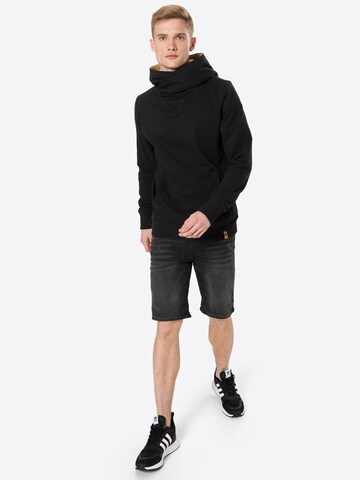 Fli Papigu Sweatshirt 'Highest in Room' in Black