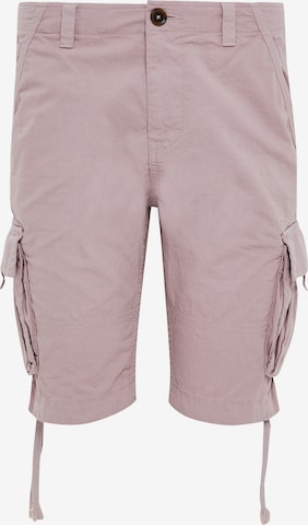 Threadbare - Calças cargo 'Manchester' em rosa: frente