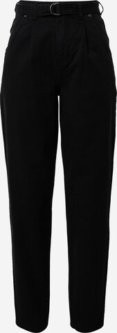 LeGer by Lena Gercke Tapered Pleated Jeans 'Angelina' in Black: front