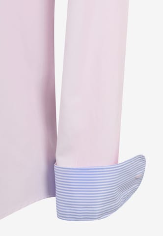 DENIM CULTURE Tavaline suurus Triiksärk 'Elroy', värv roosa