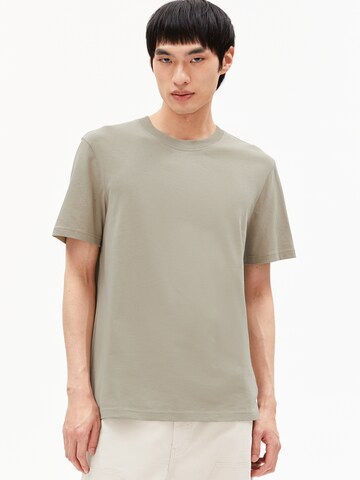 ARMEDANGELS Shirt in Groen: voorkant