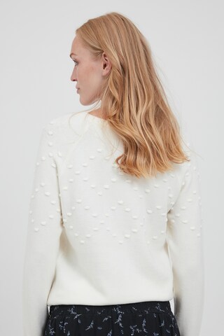 b.young Strickpullover 'BYNONINA DOT JUMPER' in Beige
