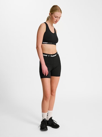 Hummel Skinny Sportbroek 'Pulse' in Zwart